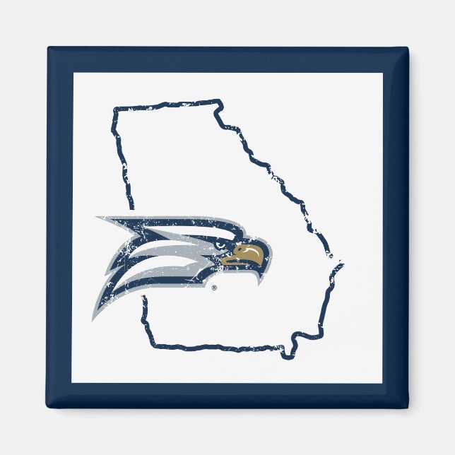Georgia Southern University State Love Magnet (Front)
