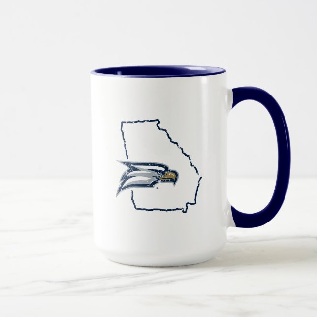 Georgia Southern University State Love Mug (Right)