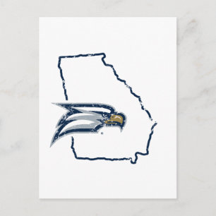 Georgia Southern University State Love Postcard