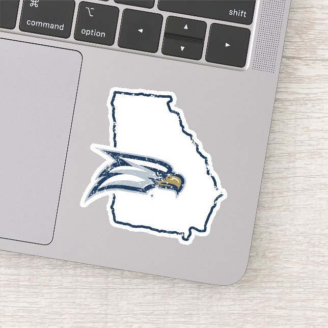 Georgia Southern University State Love Sticker (Detail)
