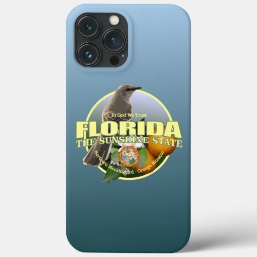 Georgia State Bird  Flower iPhone 13 Pro Max Case