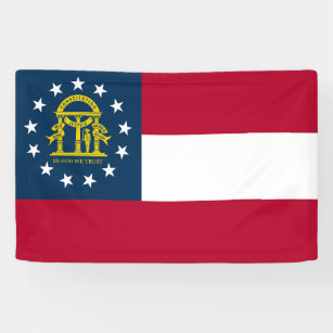 Georgia State Flag Banner