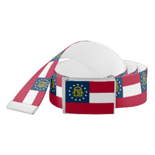 Georgia State Flag Belt