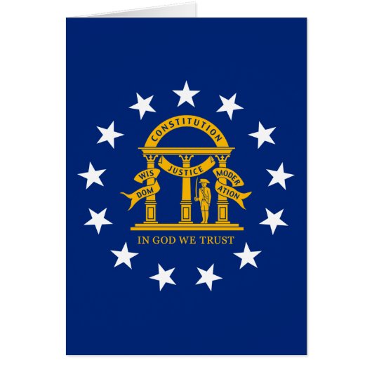 Georgia State Flag Cards (Front)