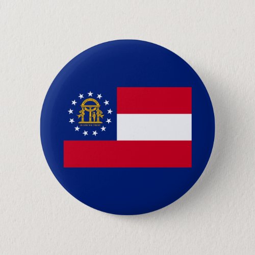Georgia State Flag Design Button