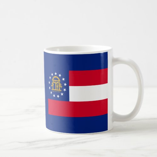 Georgia State Flag Design Coffee Mug