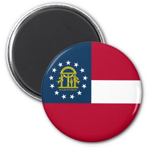 Georgia State Flag Magnet