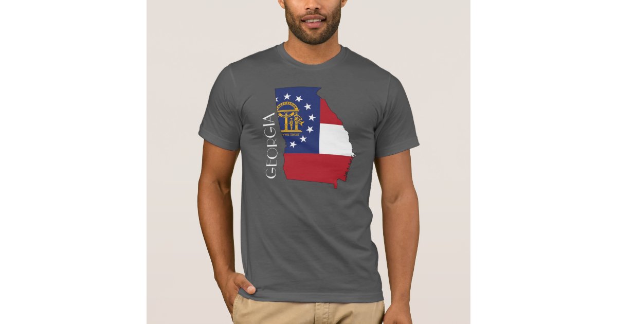 Georgia State Flag Unisex Soft Shirt