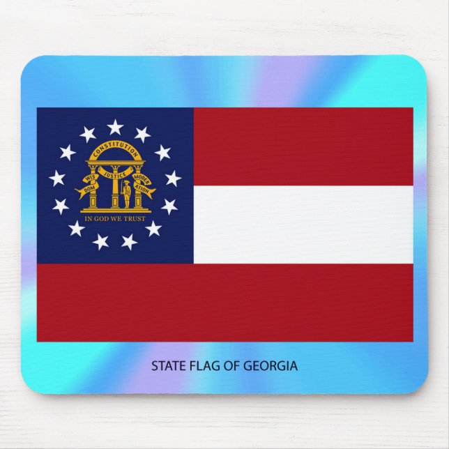 Georgia State Flag Mouse Pad (Front)