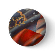 Georgia State Flag Painting Button