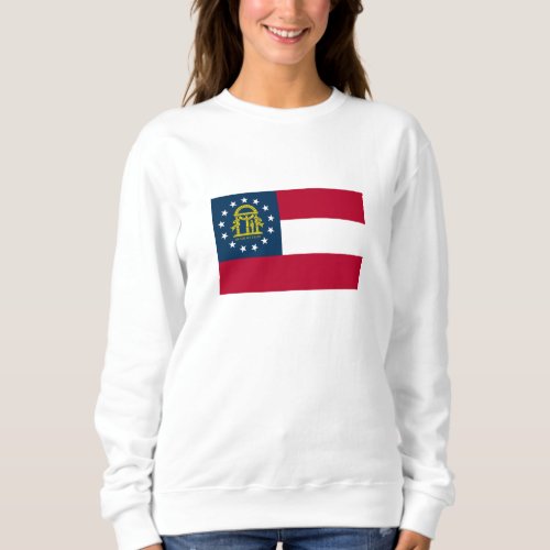 Georgia State Flag Sweatshirt