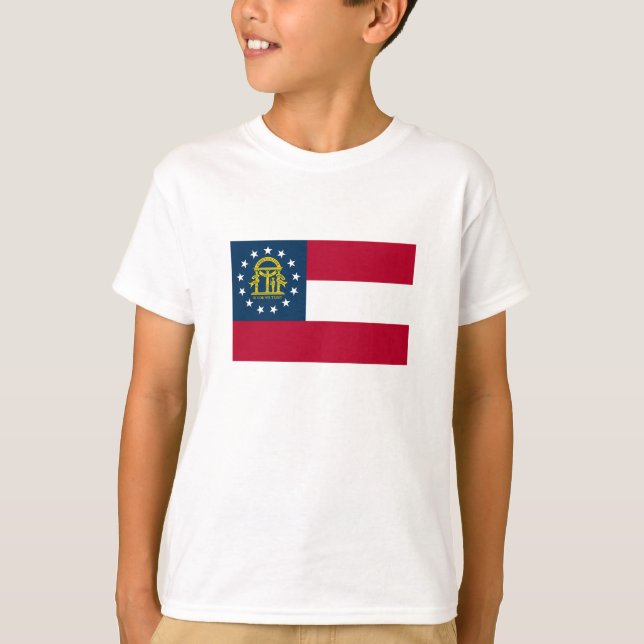 Georgia State Flag T-Shirt (Front)