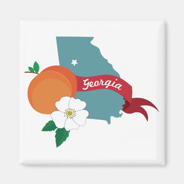 Georgia State Magnet (Front)