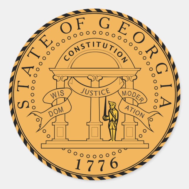 Georgia State Seal (Front)