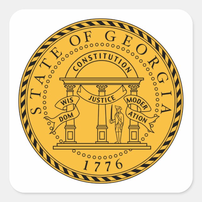 Georgia State Seal - (Front)