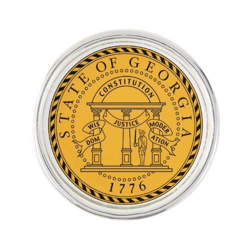 Georgia State Seal _ Lapel Pin