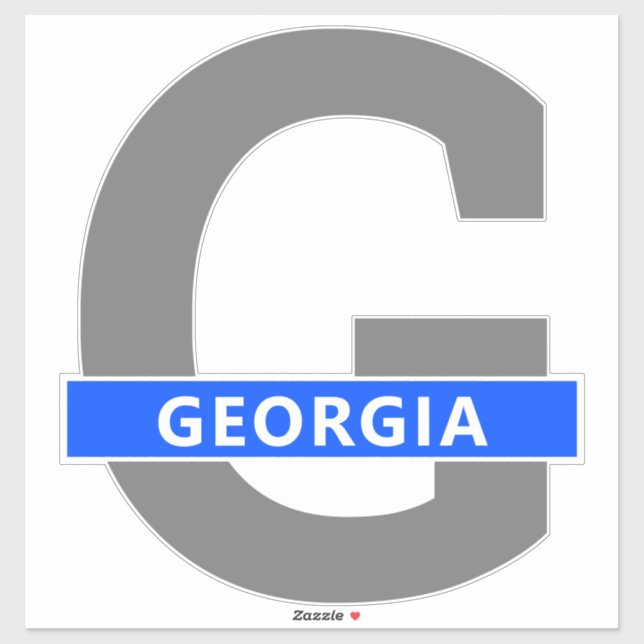 Georgia Sticker (Sheet)