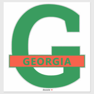 Georgia Sticker