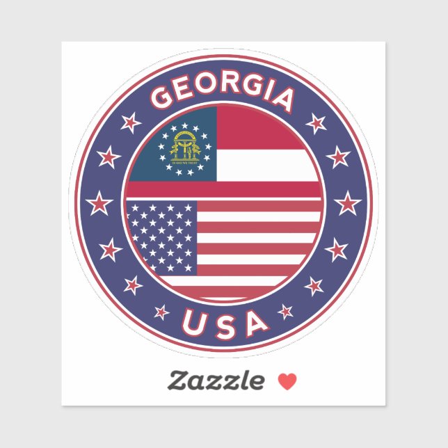 Georgia Sticker (Sheet)