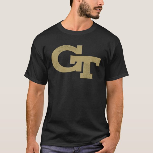 Georgia Tech Yellow Jackets Distressed Primary  1 (Front)