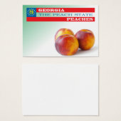 Georgia - the peach state (Front & Back)