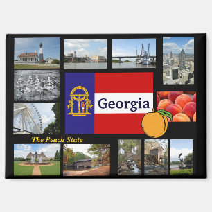 Georgia The Peach State magnet