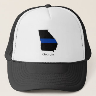 Georgia Thin Blue Line Trucker Hat