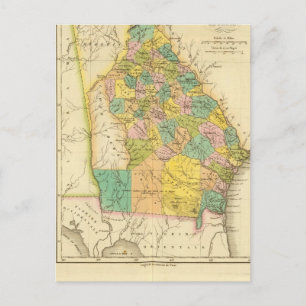 Georgia US Postcard