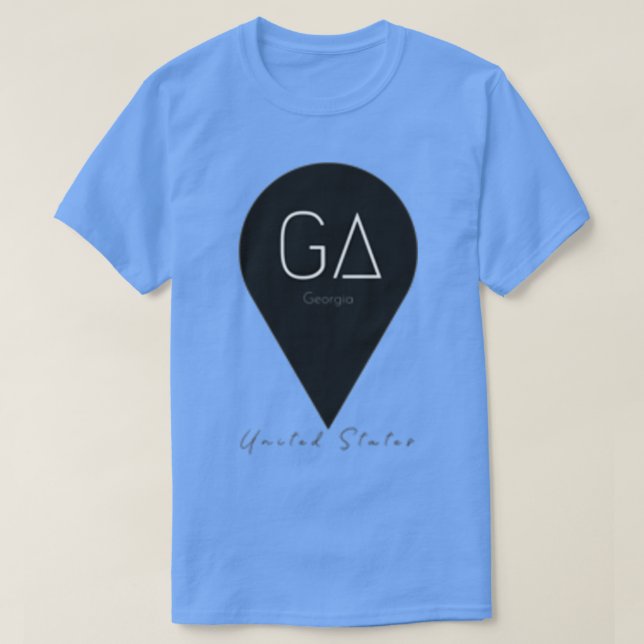 Georgia US T-Shirt (Design Front)