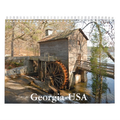 Georgia_USA Calendar