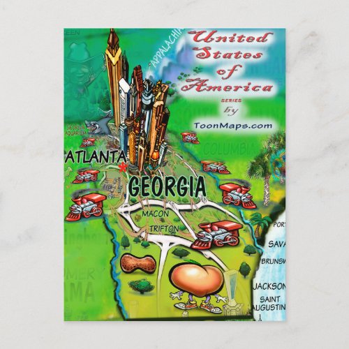 Georgia USA Card
