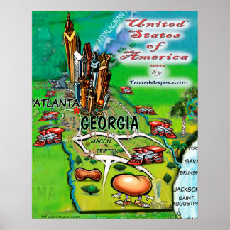 Georgia USA Poster