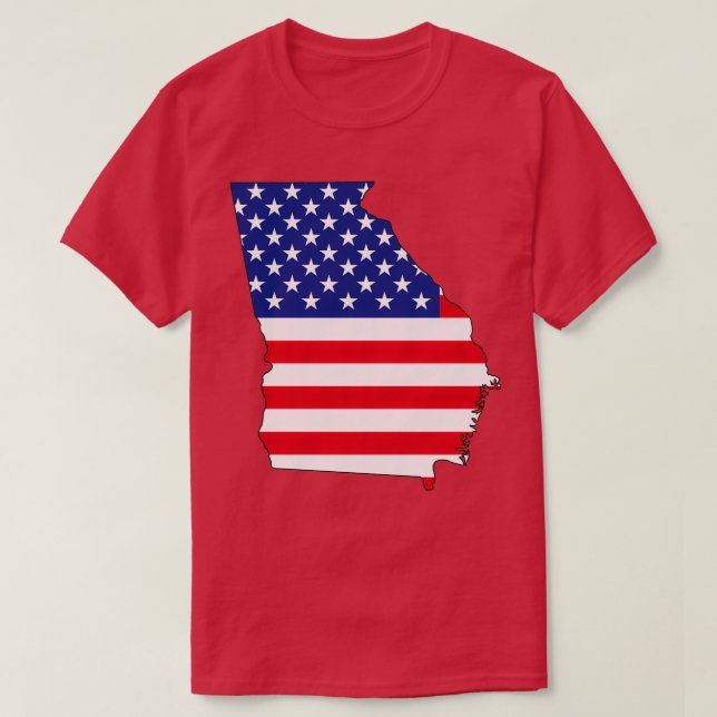 Georgia USA T-Shirt (Design Front)