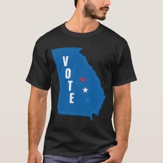 Georgia Votes Democratic Patriotic Call to Action T-Shirt