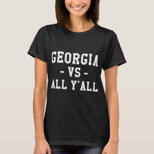 Georgia VS All Yall Gameday Football T-Shirt