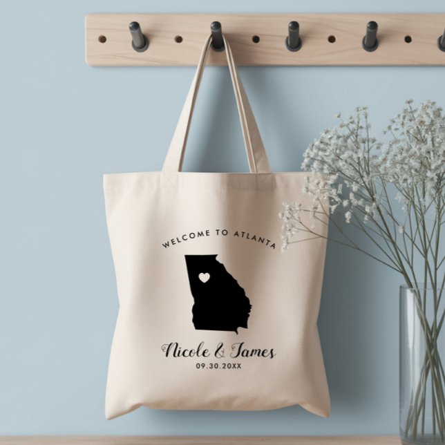Georgia Wedding Welcome Bag for Destination Tote (Creator Uploaded)