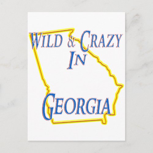 Georgia _ Wild and Crazy Postcard