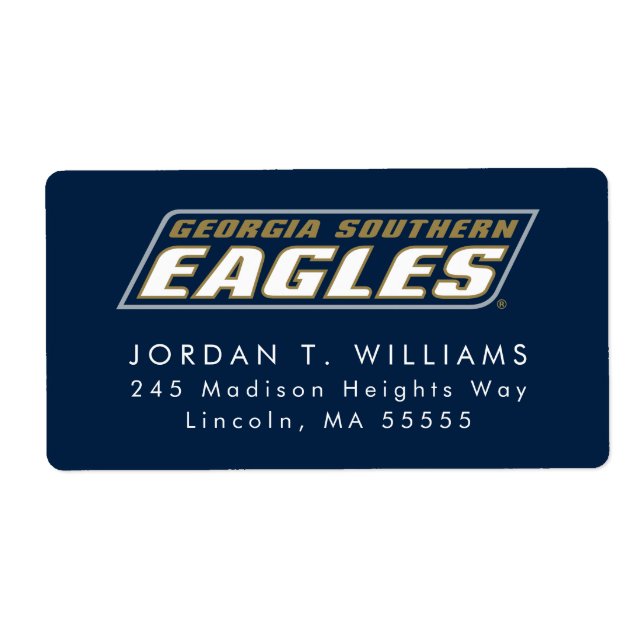 Georgia Wordmark Label (Front)