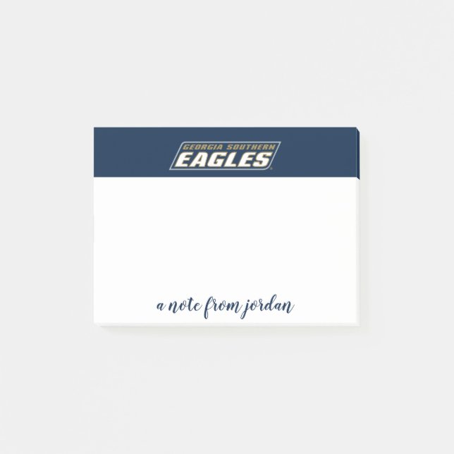 Georgia Wordmark Post-it Notes (Front)