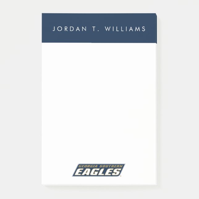 Georgia Wordmark Post-it Notes (Front)