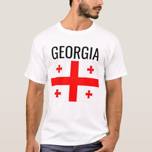 Georgia  World Country National Flag T_Shirt