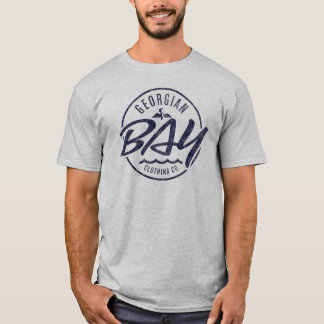 Georgian Bay Clothing Co. Mens Basic Gray Tee