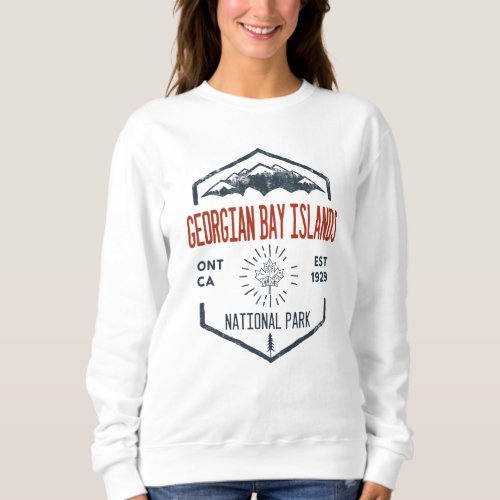 Georgian Bay Islands National Park Canada Vintage Sweatshirt