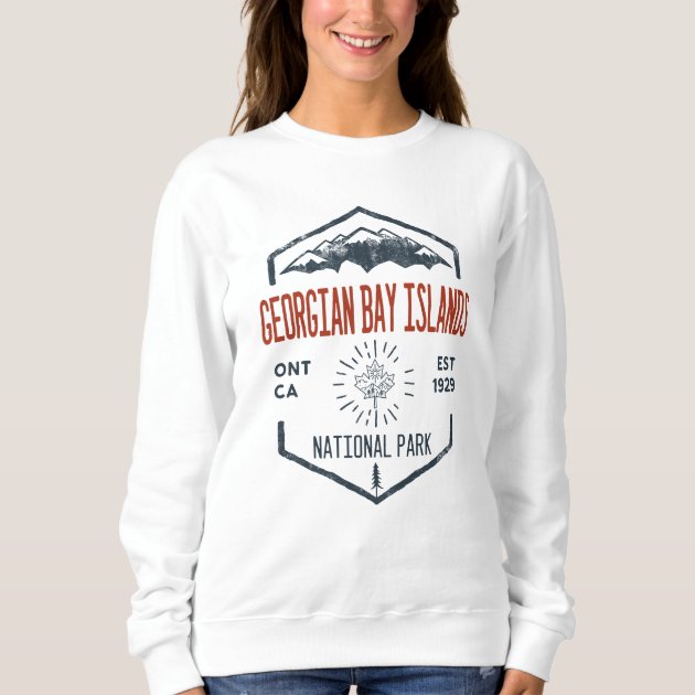 Georgian Bay Islands National Park Canada Vintage Sweatshirt Zazzle