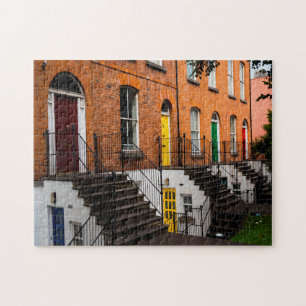 Georgian Dublin Doors Ireland. Jigsaw Puzzle