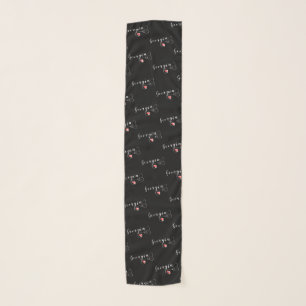 Georgian Flag Heart, Georgia Scarf