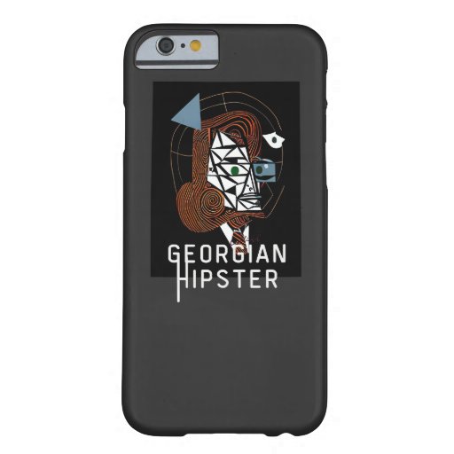 Georgian hipster  T-Shirt Barely There iPhone 6 Case
