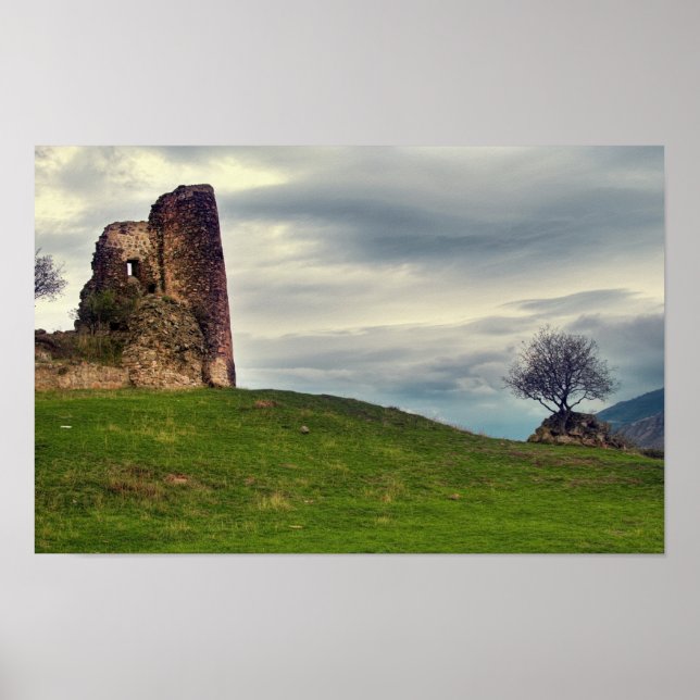Georgian landscape poster (Front)
