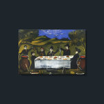 Georgian painter Niko Pirosmani Canvas Print<br><div class="desc">Georgian painter Niko Pirosmani. Company Bego</div>