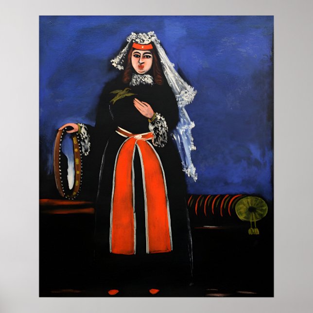 Georgian painter Niko Pirosmani paintings Poster (Front)